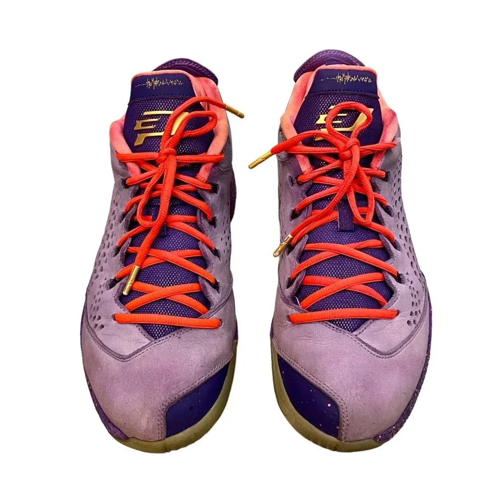 Nike Jordan CP3VII All-Star Men's US 11 Suede Trainers 648598-523 Atomic Purple‎